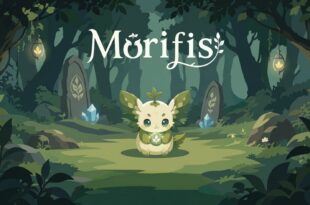 Morifis tower defense game key art by Hakumai Studio