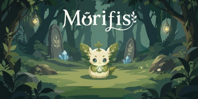 Morifis tower defense game key art by Hakumai Studio